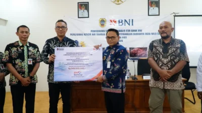 BNI Salurkan CSR 50 Kincir Tambak, Plt. Bupati Pati Yakin Produksi Nila Salin Melonjak
