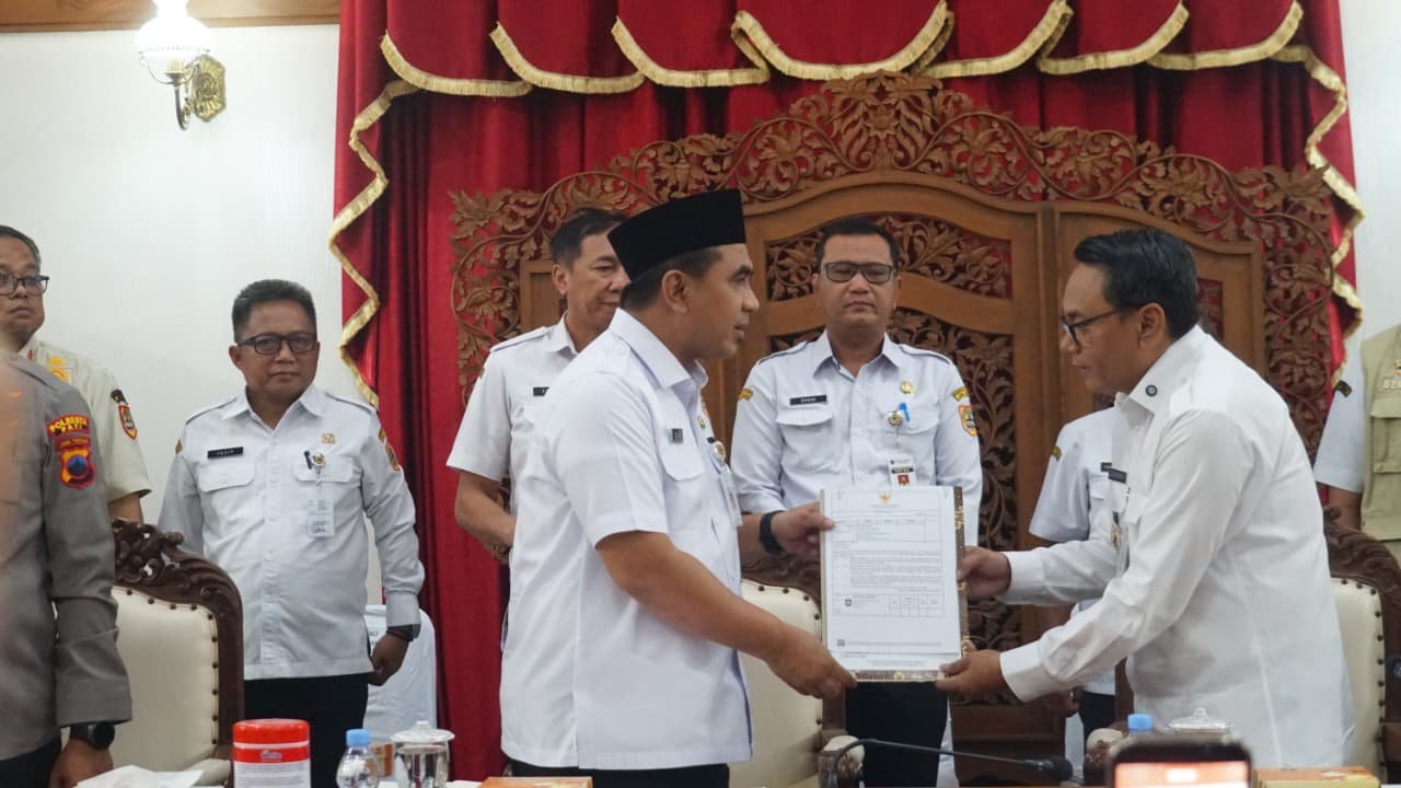 Terima Mandat Gubernur, Risma Ardhi Chandra Ambil Alih Kendali Pemerintahan Pati