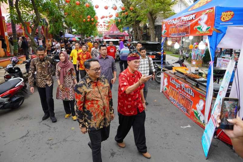 Semarak Pasar Imlek Pati 2026, Dari Klenteng Hok Tik Bio UMKM Lokal Tampil Percaya Diri